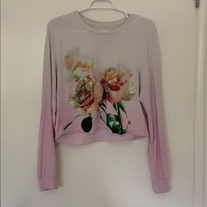Taylor swift long sleeve crop